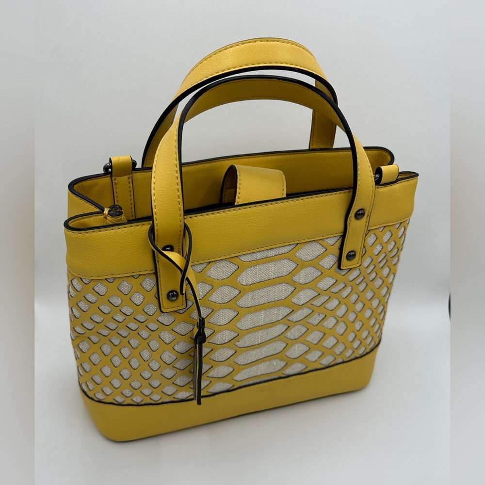 Joe’s Jeans Yellow tote bag